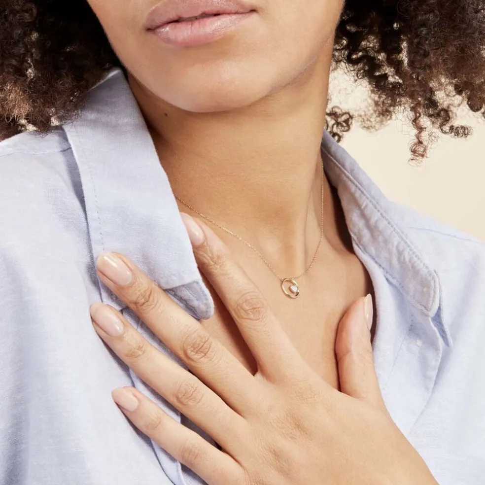 Collier Or Jaune Theda Diamants