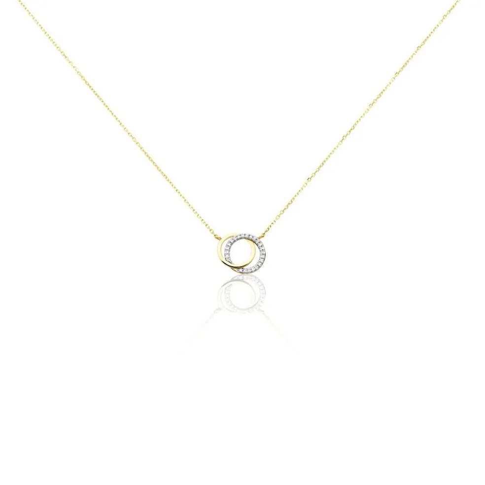 Collier Or Jaune Tresha Diamants