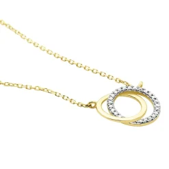 Collier Or Jaune Tresha Diamants