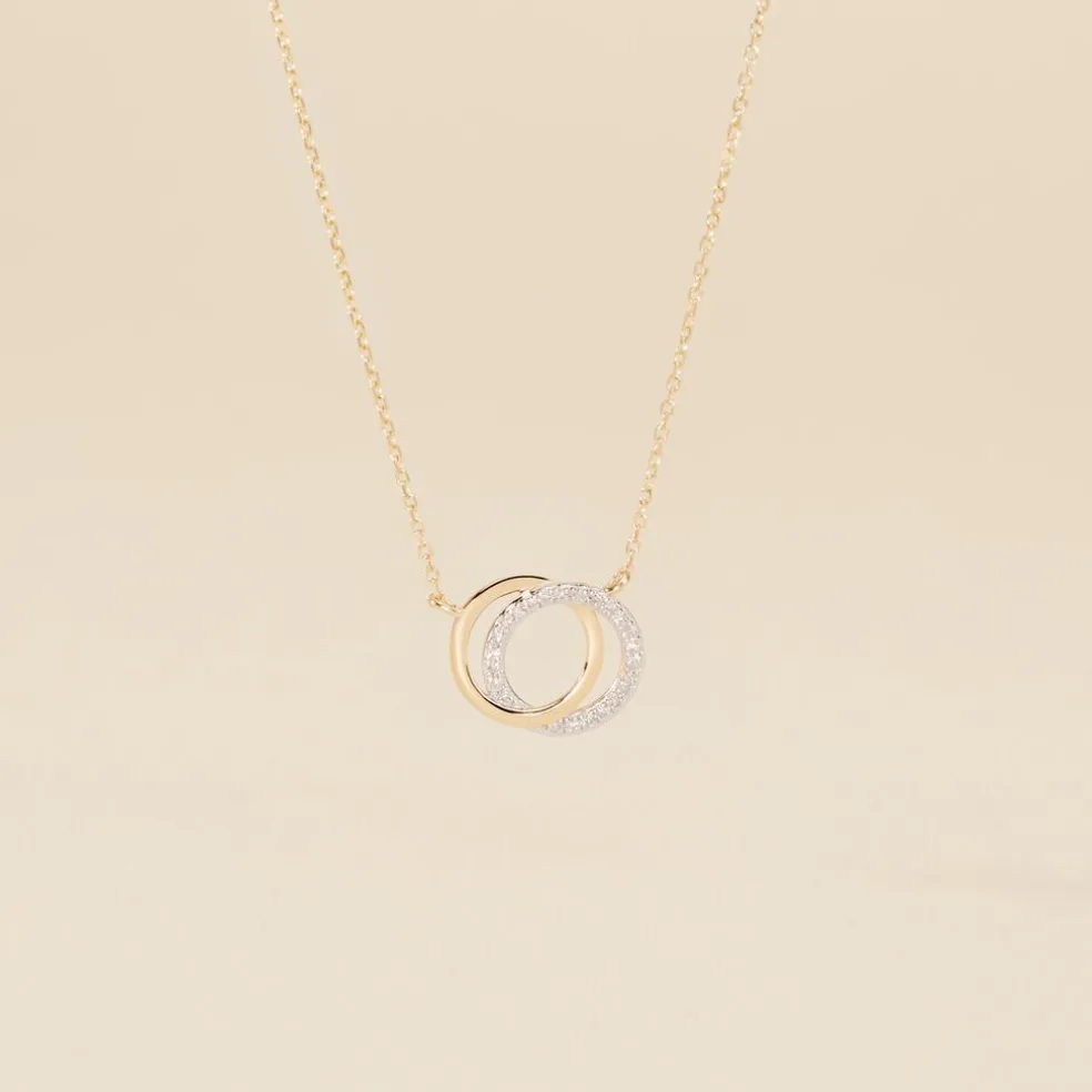 Collier Or Jaune Tresha Diamants