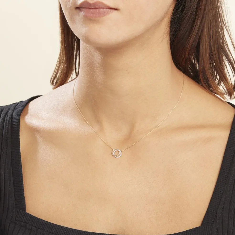 Collier Or Jaune Tresha Diamants