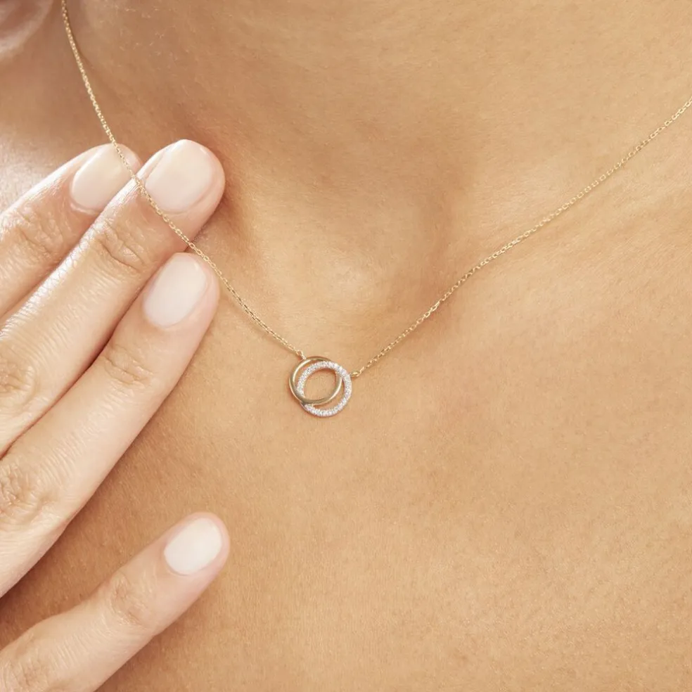 Collier Or Jaune Tresha Diamants