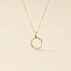 Collier Or Jaune Vahina Diamants