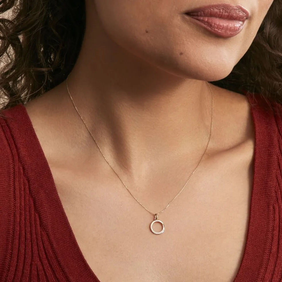 Collier Or Jaune Vahina Diamants