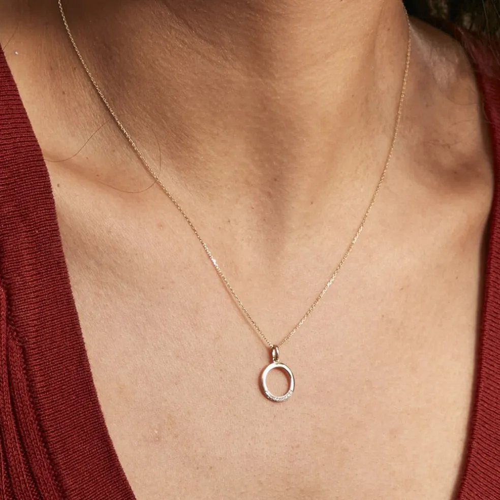 Collier Or Jaune Vahina Diamants