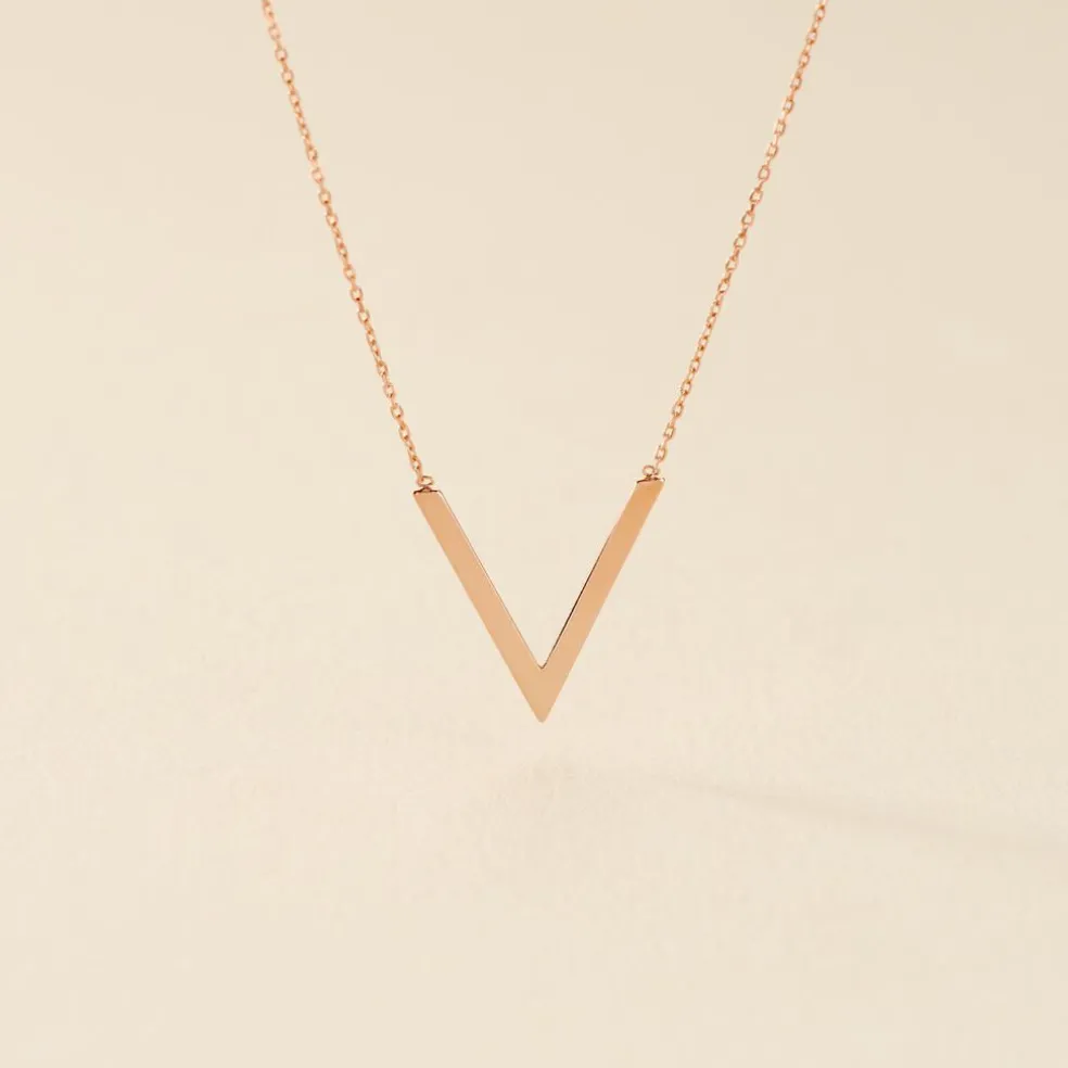 Collier Or Rose Celene