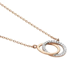 Collier Or Rose Tresha Diamants