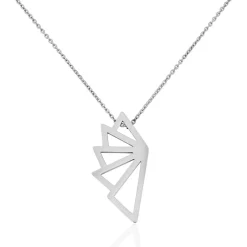 Collier Osaka Acier Blanc