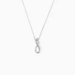 Collier Osanna Or Blanc Diamants