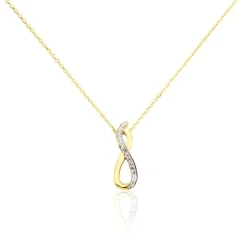 Collier Osanna Or Jaune Diamants