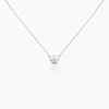 Collier Oskari Argent Blanc Oxyde De Zirconium