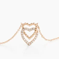 Collier Ottavia Argent Rose Oxyde De Zirconium