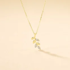 Collier Palmiro Or Jaune Diamant