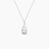Collier Paloma Argent Blanc Oxyde De Zirconium