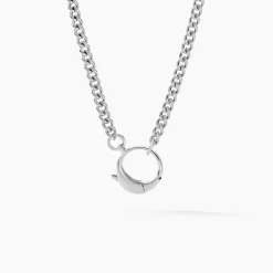 Collier Paolia Argent Blanc