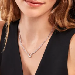 Collier Paolia Argent Blanc