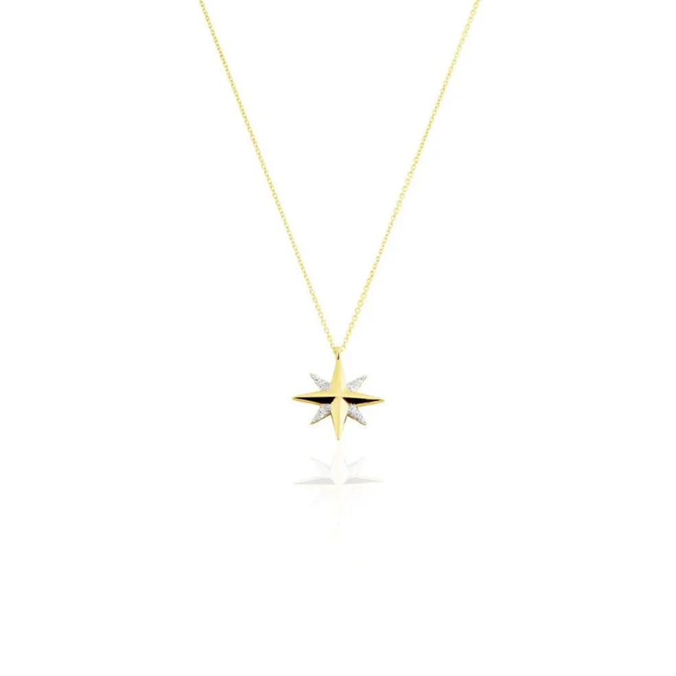 Collier Papias Or Jaune