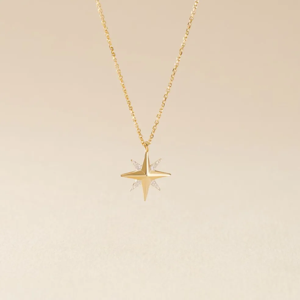 Collier Papias Or Jaune