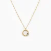 Collier Pearly Effect Or Jaune Diamant