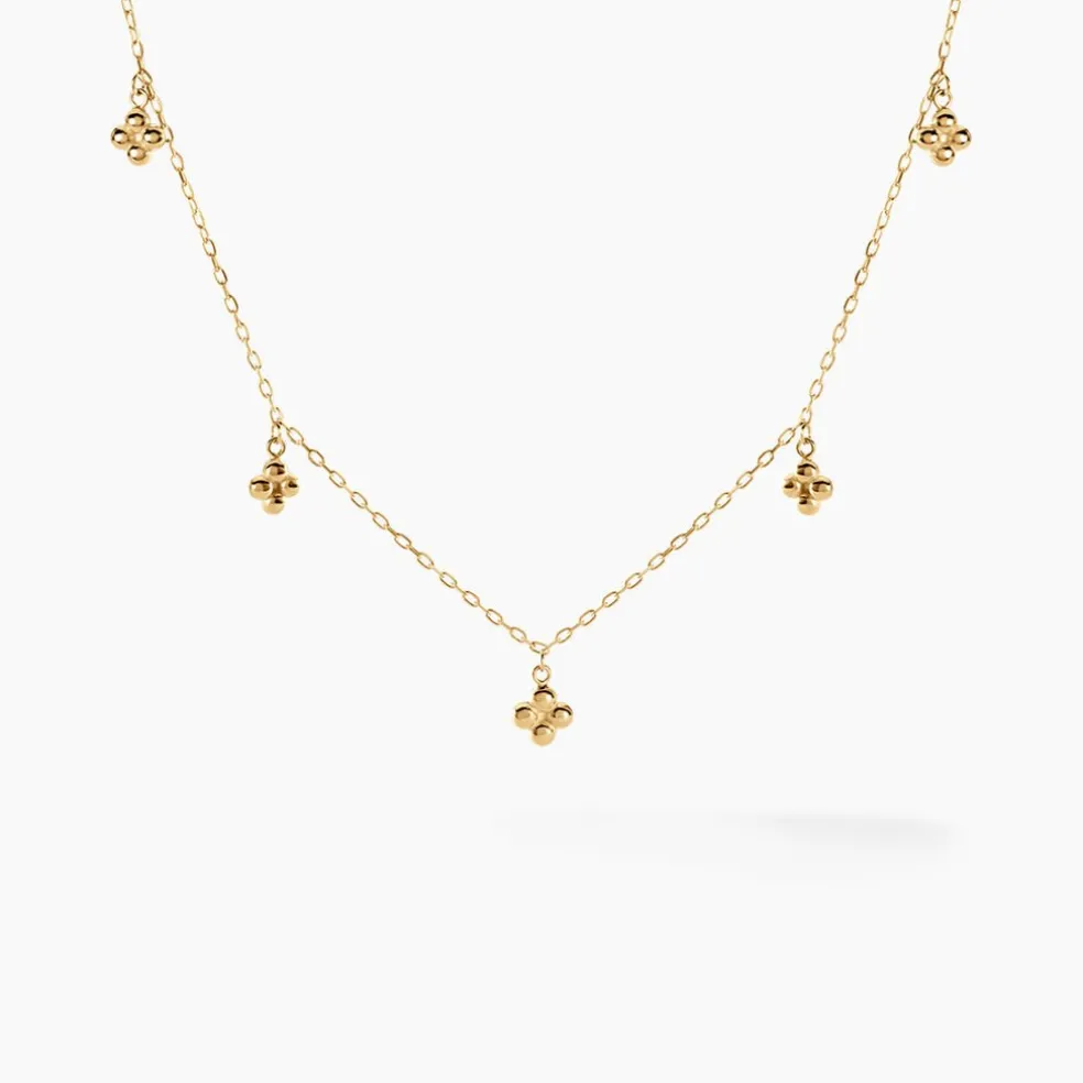 Collier Pendilla Or Jaune