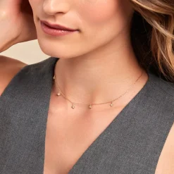 Collier Pendilla Or Jaune