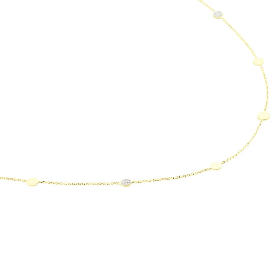 Collier Phoebe Or Jaune