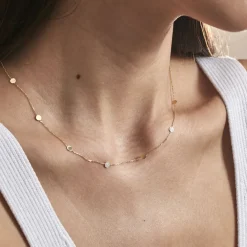 Collier Phoebe Or Jaune