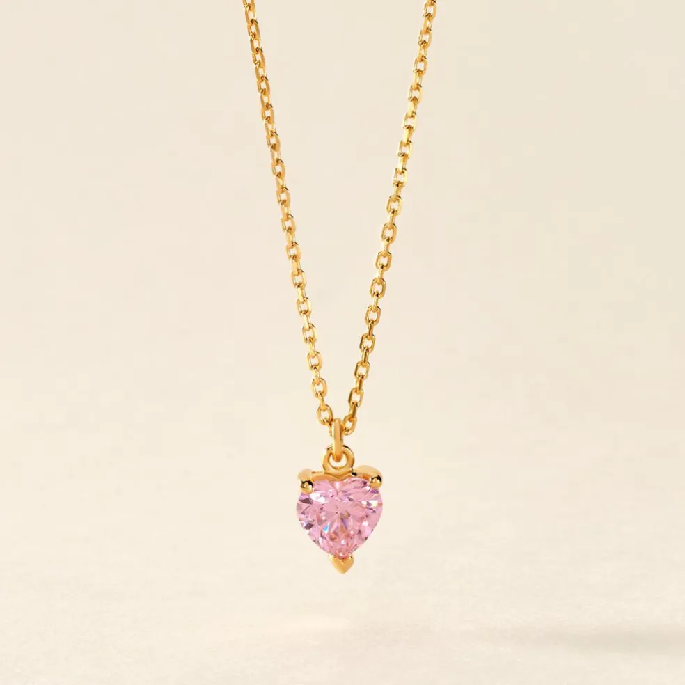 Collier Plaqué Or Carpantus Oxyde De Zirconium