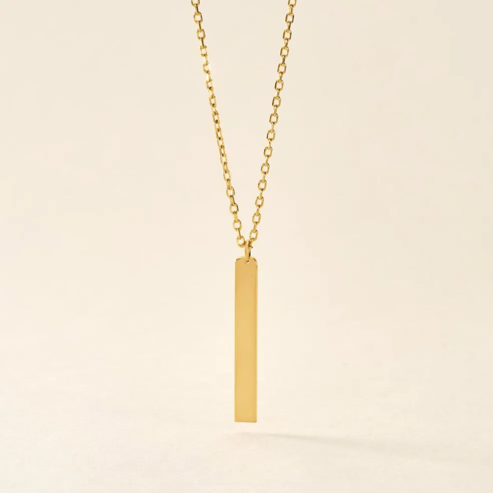Collier Plaqué Or Jaune Bobby