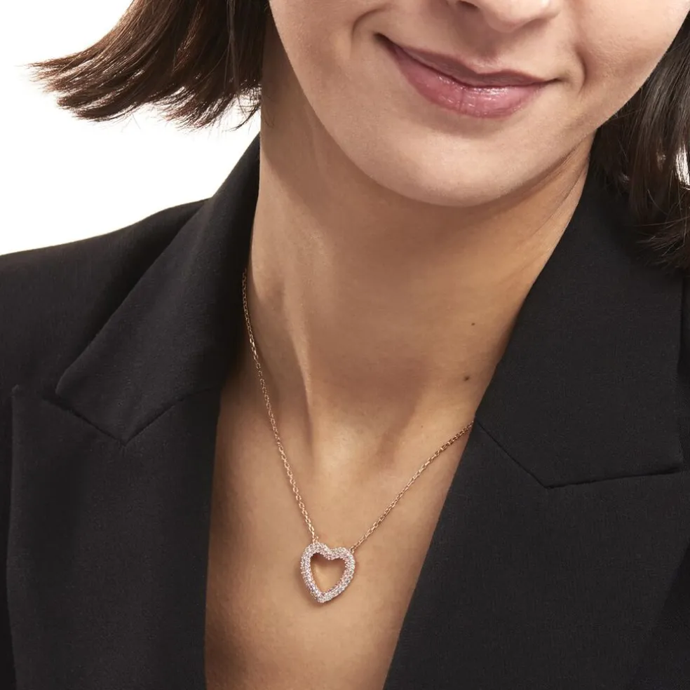 Collier Plaqué Or Jaune Xavia Oxydes De Zirconium