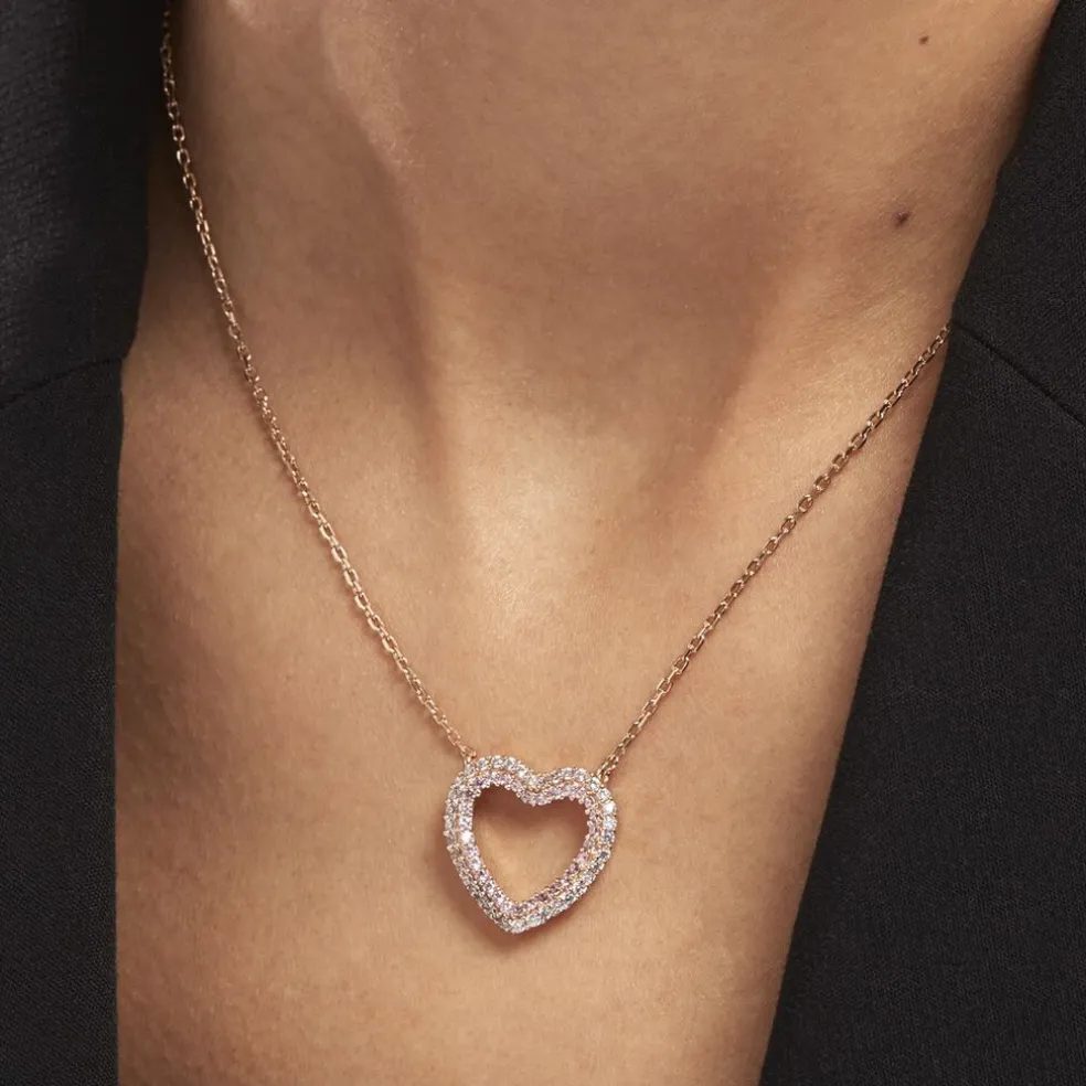 Collier Plaqué Or Jaune Xavia Oxydes De Zirconium