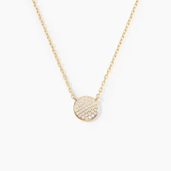 Collier Plaqué Or Larraso Oxydes De Zirconium