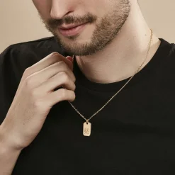 Collier Plaqué Or Quintien