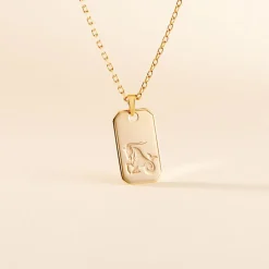 Collier Plaqué Or Quintien