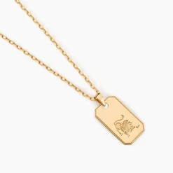 Collier Plaqué Or Quintien