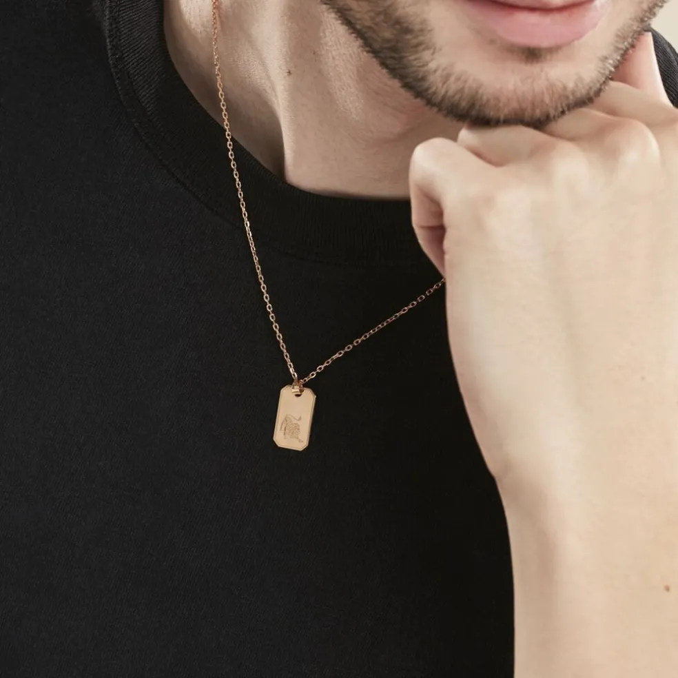 Collier Plaqué Or Quintien