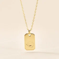 Collier Plaqué Or Quintien