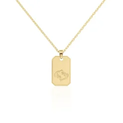 Collier Plaqué Or Quintien