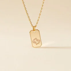 Collier Plaqué Or Quintien