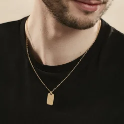 Collier Plaqué Or Quintien