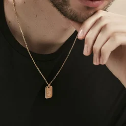 Collier Plaqué Or Quintien