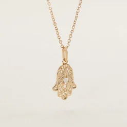 Collier Plaqué Or Stijn Oxyde De Zirconium