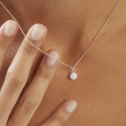 Collier Platine Alby Diamants