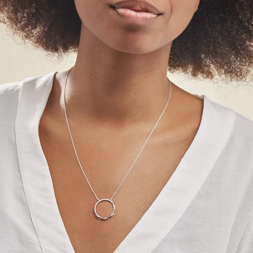 Collier Poldie Argent Oxyde De Zirconium