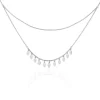 Collier Polyna Argent Blanc