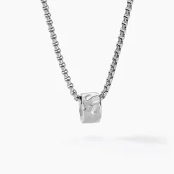 Collier Positano Acier Blanc