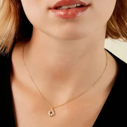 Collier Pratima Or Jaune Diamant