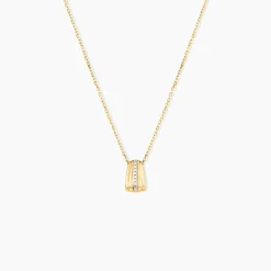 Collier Precious Lines Or Jaune Diamant