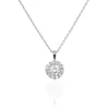 Collier Princess Argent Blanc Oxyde De Zirconium
