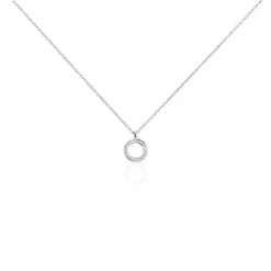 Collier Prisco Argent Oxyde De Zirconium